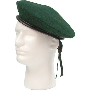 Pokrývka hlavy Baret MONTY vlněný ZELENÝ Baret MONTY vlněný ZELENÝ vel. L