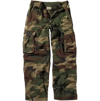 Chlapecké kalhoty Kalhoty dětské VINTAGE PARATROOPER WOODLAND Kalhoty dětské VINTAGE PARATROOPER WOODLAND vel. XL