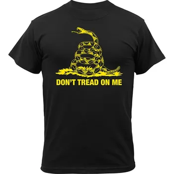 Triko DON T TREAD ON ME ČERNÉ Triko DON T TREAD ON ME ČERNÉ vel. S