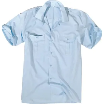 Pánská košile Košile SERVIS krátký rukáv na knoflíky SVĚTLE MODRÁ Košile SERVIS krátký rukáv na knoflíky SVĚTLE MODRÁ vel. XXL