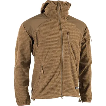 Pánská mikina Mikina zip s kapucí fleece DELTA COYOTE Mikina zip s kapucí fleece DELTA COYOTE vel. XXL