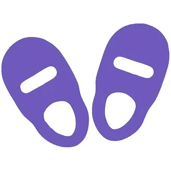 Cyklistické návleky Návleky na ruce (pár) 320x170x15, fialová