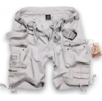 Oblečení a móda Kraťasy s opaskem SAVAGE vintage OLD WHITE Kraťasy s opaskem SAVAGE vintage OLD WHITE vel. S