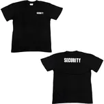 Triko krátký rukáv 2 nápisy SECURITY ČERNÉ Triko krátký rukáv 2 nápisy SECURITY ČERNÉ vel. XL