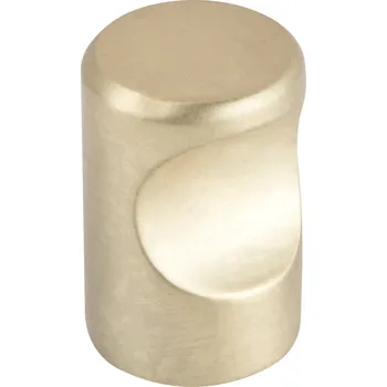 Nábytkové kování Walteco Nábytková knopka Venlo průměr 15, broušená mosaz