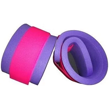 Nafukovací rukávky Nadlehčovací rukávky na AQUAEROBIC (pár)-růžový zip 550x120x15mm, fialová+růžový zip