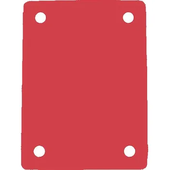 Plavecký ponton (4 otvory) 950x700x38, červená pruh.