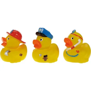 Hračka pro nejmenší Kačenky profesionálové (3 kusy), žlutá