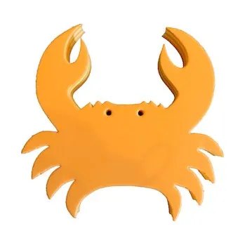 Plovací deska Plavecká deska KRAB 250x270x38, oranžová