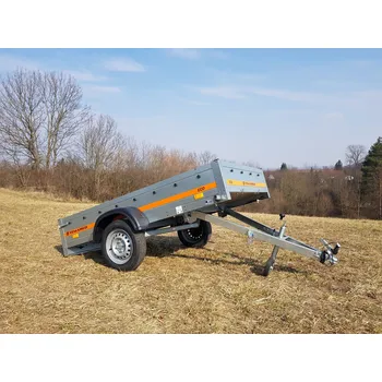 privesyskladem.cz ECO 2612 KIPP( 263 x 125 cm), SKLOPNÝ přívěsný vozík
