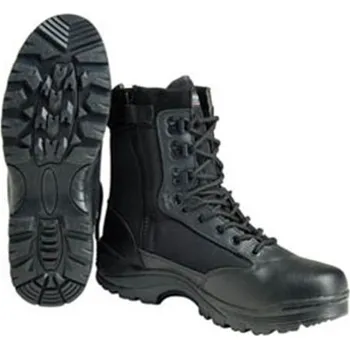 Těžké boty Boty TACTICAL se zipem YKK ČERNÉ Boty TACTICAL se zipem YKK ČERNÉ vel. US 10