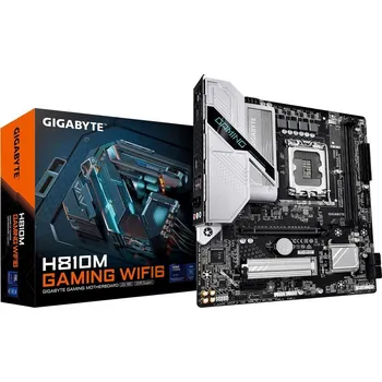 Počítač GIGABYTE MB Sc LGA1851 H810M GAMING WIFI6, Intel H810, 2xDDR5, 1xDP, 1xHDMI, WiFi, mATX