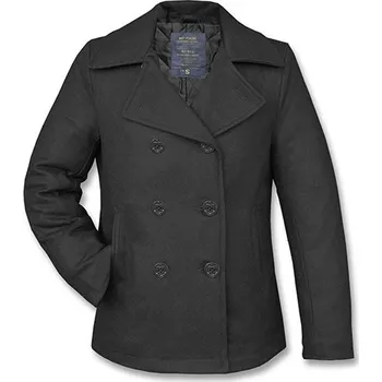 Pánský zimní kabát Kabát US PEA COAT vlněný ČERNÝ Kabát US PEA COAT vlněný ČERNÝ vel. 3XL