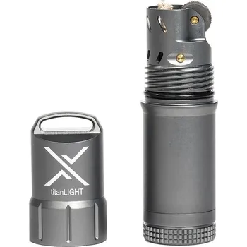 Zapalovač EXOTAC Zapalovač titanLIGHT™ voděodolný ŠEDÝ