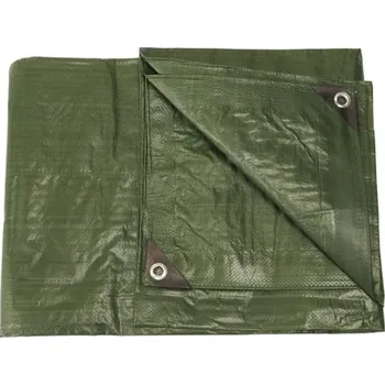 Krycí plachta MIL-TEC® Plachta ABDECK z folie PE vel.5x6m ZELENÁ