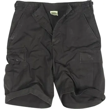 MIL-TEC® Kraťasy US typ BDU rip-stop předeprané ČERNÉ
