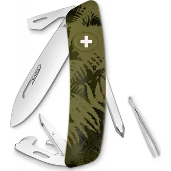 Multifunkční nůž SWIZA Nůž kapesní SWIZA D04 ZELENÝ LISTÍ