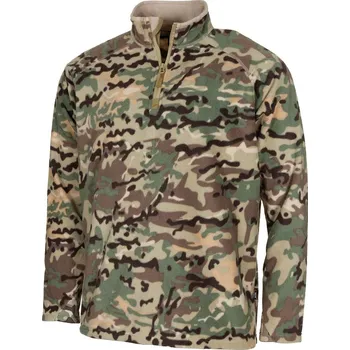 Pánská mikina MFH Mikina TROYER microfleece OPERATION CAMO