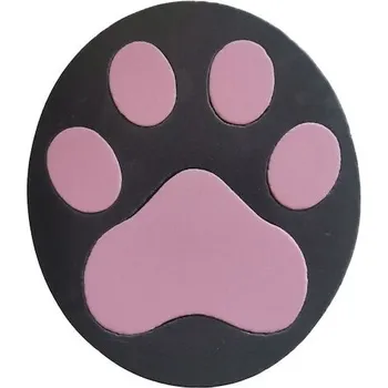 Podsedák Podsedák TLAPKA - puzzle 240x210x8mm, černá