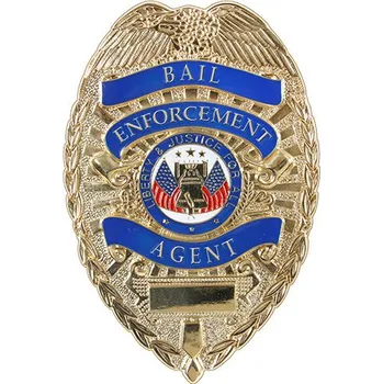 ROTHCO Odznak DELUXE BAIL ENFORCEMENT AGENT ZLATÝ