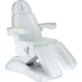 Pedikérské křeslo Lux elektrické kosmetické křeslo BG-273C bílé