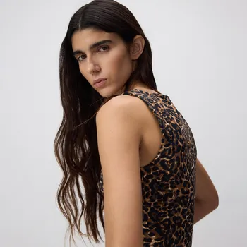 Dámské oblečení Reserved - Tričko se zvířecím vzorem - vícebarevná - 5011B-MLC - 5011B-MLC-M