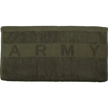 Ručník FOSTEX Ručník ARMY froté 100x50 ZELENÝ