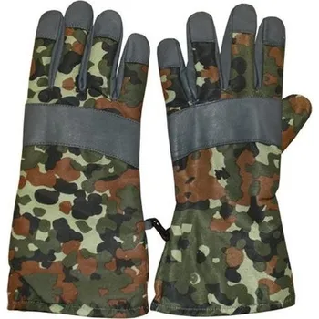 Rukavice MMB Rukavice prstové FLECKTARN kožené dlaně