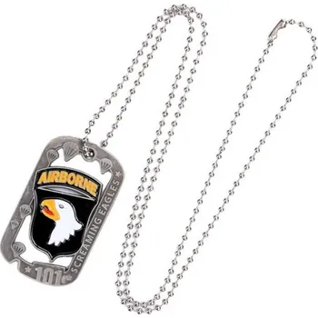 Vojenské psí známky FOSTEX Přívěšek na krk DOG TAG 101st AIRBORNE
