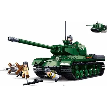 ostatní stavebnice Sluban Stavebnice TĚŽKÝ TANK IS-2 2v1
