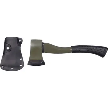Sekera MFH Sekera DELUXE FIBERGLASS 38cm s gumovou rukojetí ZELENÁ