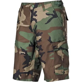 Pánské kraťasy Kraťasy US střih BDU boční kapsy WOODLAND Kraťasy US střih BDU boční kapsy WOODLAND vel. XL