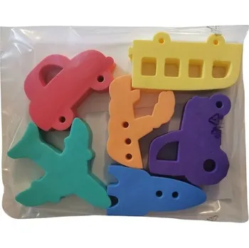 Hračky do vody DOPRAVNÍ PROSTŘEDKY (1) - sada 27mm, mix barev