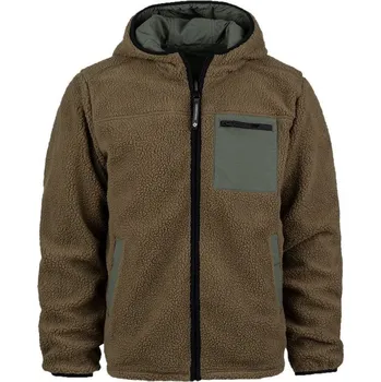 Pánská softshellová bunda Bunda oboustranná SHERPA SOFTSHELL COYOTE/ZELENÁ Bunda oboustranná SHERPA SOFTSHELL COYOTE/ZELENÁ vel. M