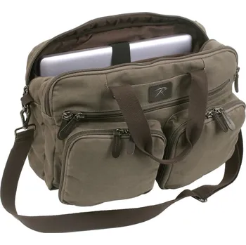 ROTHCO Taška/batoh víceúčelová plátěná BRIEFCASE ZELENÁ