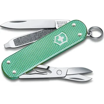 Multifunkční nůž VICTORINOX Nůž kapesní CLASSIC SD ALOX 58mm MINTY MINT