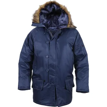 ROTHCO Bunda US pilotní typ N-3B dlouhá MODRÁ