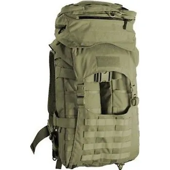 turistický batoh EBERLESTOCK Batoh SKYCRANE II PACK MILITARY GREEN