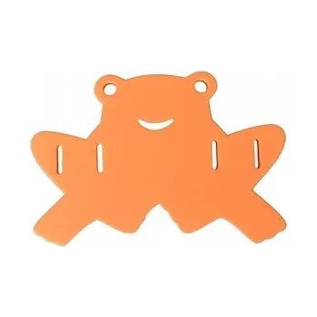 Plovací deska Plavecká deska ŽABKA 390x300x38, oranžová