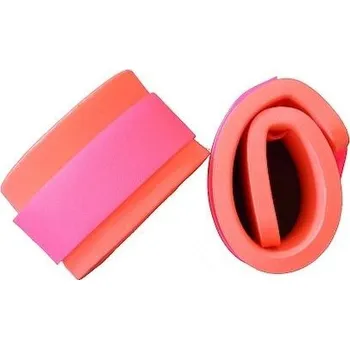 Rukávek na plavání Nadlehčovací rukávky na AQUAEROBIC (pár)-růžový zip 550x120x15mm, červená+růžový zip