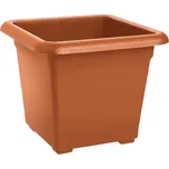 Hranatý květináč Quattro 50x50cm terakota, matt P4111786002