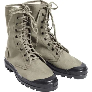 Pánská obuv MIL-TEC® Boty COMANDO plátěné 9 dírek ZELENÉ