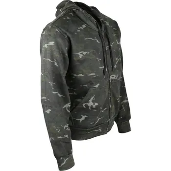 Pánská mikina Mikina s kapucí a zipem BTP BLACK Mikina s kapucí a zipem BTP BLACK vel. L