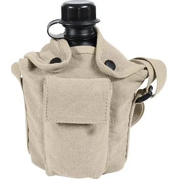 Láhev ROTHCO Obal na polní láhev 1L US VINTAGE KHAKI