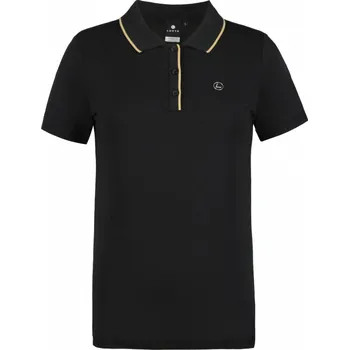 Dámské tričko Triko funkční polo Luhta Halkokari Velikost: 40 černá