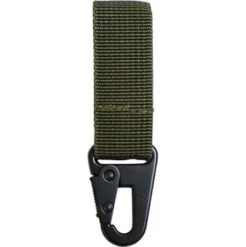 MIL-TEC® Popruh / klíčenka s tak. karabinou 7cm ZELENÁ
