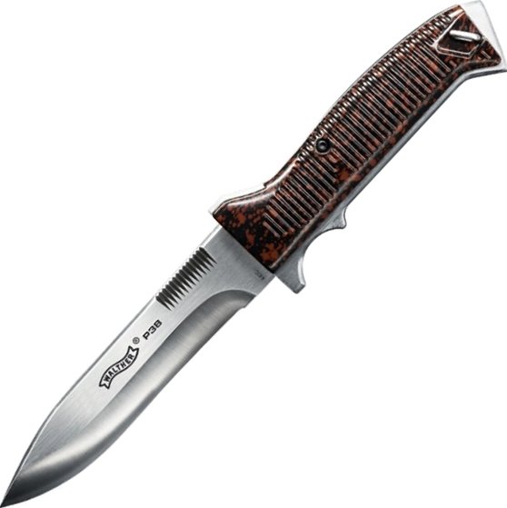 WALTHER Nůž Walther P38 kožené pouzdro