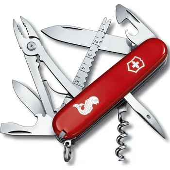 VICTORINOX Nůž kapesní ANGLER 91mm ČERVENÝ