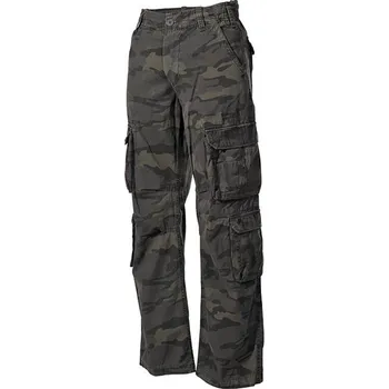 Pánské kalhoty Kalhoty VINTAGE DEFENSE seprané COMBAT CAMO Kalhoty VINTAGE DEFENSE seprané COMBAT CAMO vel. S