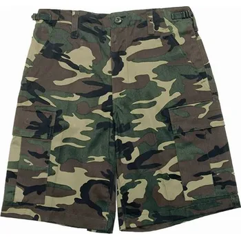 Pánské kraťasy Kraťasy US typ BDU T/C WOODLAND Kraťasy US typ BDU T/C WOODLAND vel. S